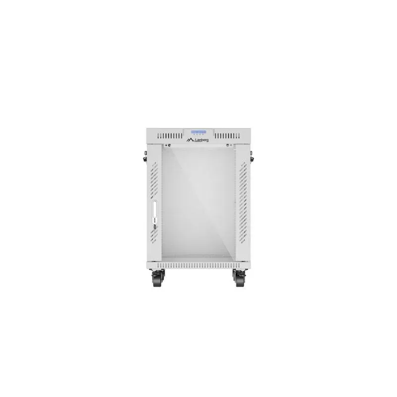 Szafa instalacyjna Rack stojąca 19" 15U 600x600 szara | PartsPC.pl