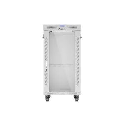 Szafa instalacyjna Rack stojąca 19" 22U 600x800 szara | PartsPC.pl