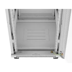 Szafa instalacyjna Rack stojąca 19" 22U 600x800 szara | PartsPC.pl