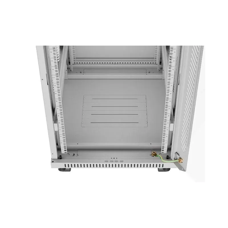 Szafa instalacyjna Rack stojąca 19" 22U 600x800 szara | PartsPC.pl