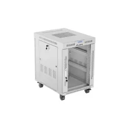 Szafa instalacyjna Rack stojąca 19" 15U 600x800 szara | PartsPC.pl