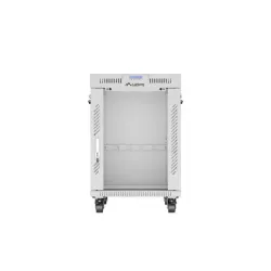 Szafa instalacyjna Rack stojąca 19" 15U 600x800 szara | PartsPC.pl