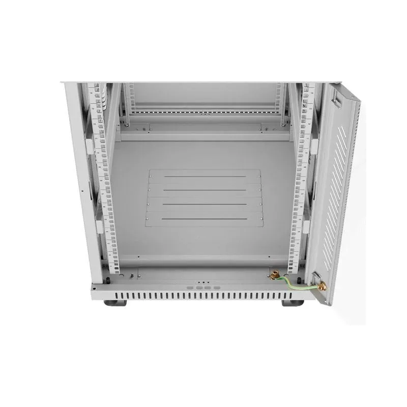 Szafa instalacyjna Rack stojąca 19" 15U 600x800 szara | PartsPC.pl