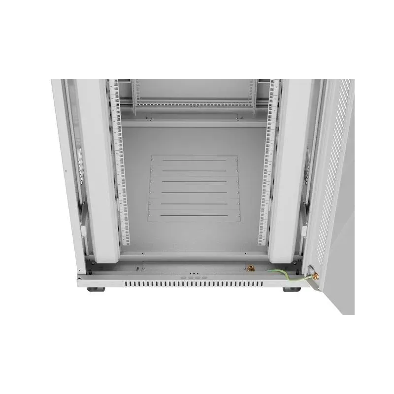 Szafa instalacyjna Rack stojąca 19" 42U 800x1000 szara | PartsPC.pl