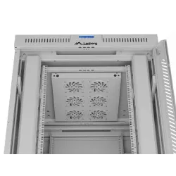 Szafa instalacyjna Rack stojąca 19" 42U 800x1000 szara | PartsPC.pl