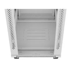 Szafa instalacyjna Rack stojąca 19" 42U 600x800 szara | PartsPC.pl