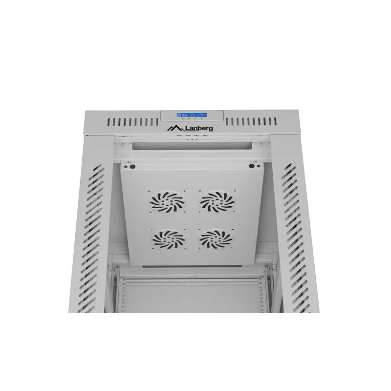 Szafa instalacyjna Rack stojąca 19" 42U 600x800 szara | PartsPC.pl