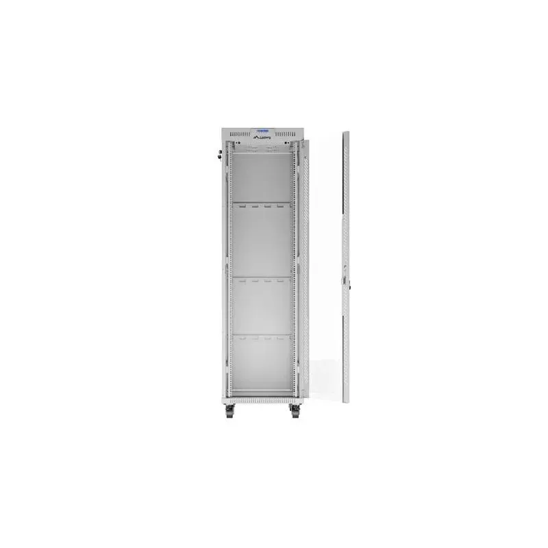 Szafa instalacyjna Rack stojąca 19" 42U 600x800 szara | PartsPC.pl
