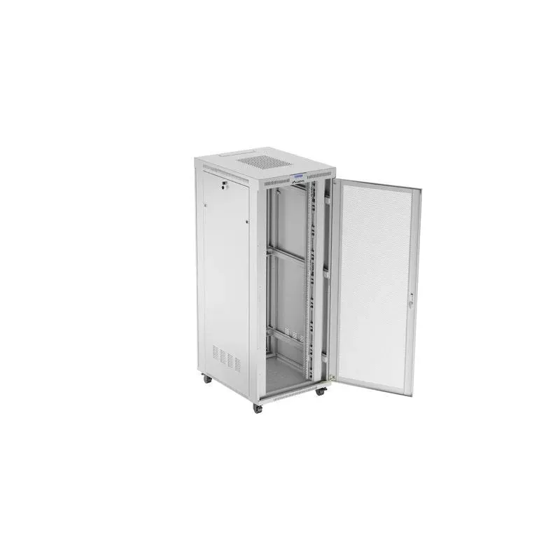 Szafa instalacyjna Rack stojąca 19" 42U 800x1000 szara | PartsPC.pl