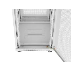 Szafa instalacyjna Rack stojąca 19" 42U 600x800 szara | PartsPC.pl