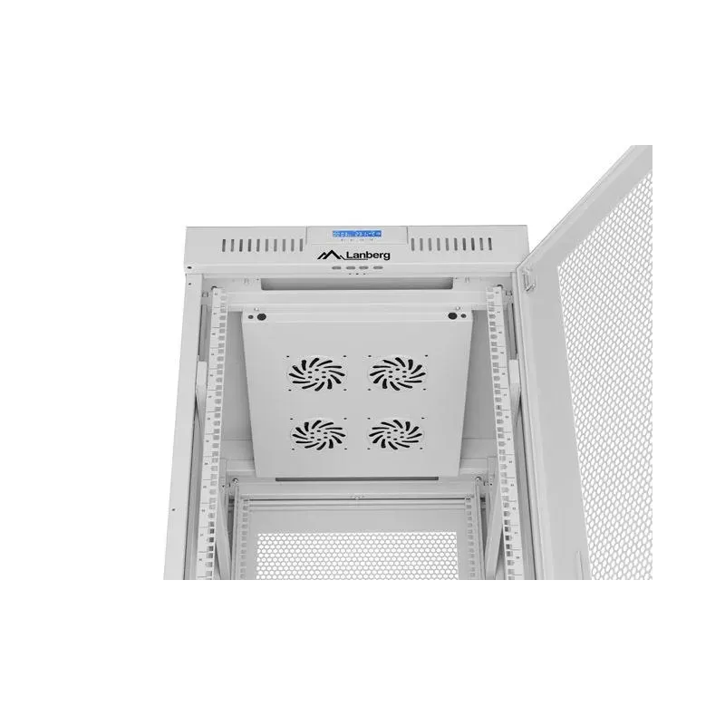 Szafa instalacyjna Rack stojąca 19" 42U 600x800 szara | PartsPC.pl