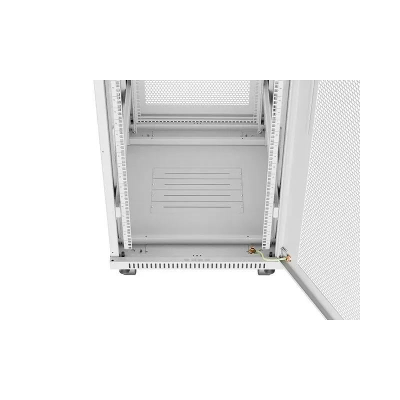 Szafa instalacyjna Rack stojąca 19" 27U 600x800 szara | PartsPC.pl
