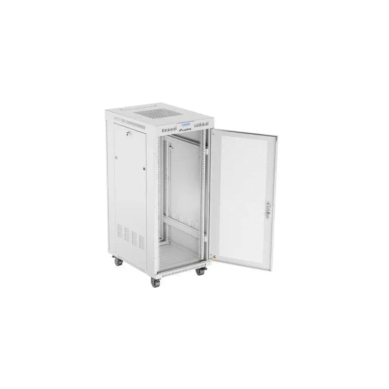 Szafa instalacyjna Rack stojąca 19" 27U 600x800 szara | PartsPC.pl