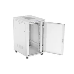 Szafa instalacyjna Rack stojąca 19" 27U 800x1000 Drzwi | PartsPC.pl