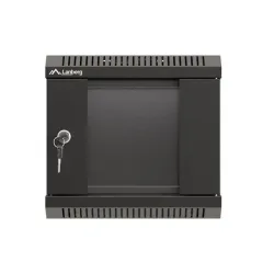 Szafa instacyjna Rack Lanberg Wisząca 10" 4U 300x300 Drzwi Przeszkolone
