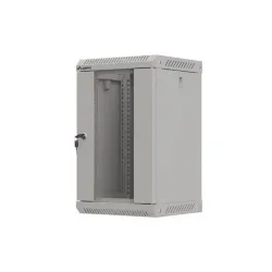 Szafa instalacyjna Rack Lanberg Wisząca 10" 9U 300x300 Drzwi Przeszklone