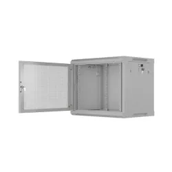 Szafa instalacyjna Lanberg rack wisząca 19" 9U 600x450 drzwi perforowane