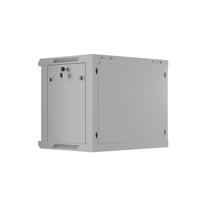 Szafa instalacyjna Lanberg rack wisząca 19" 9U 600x450 drzwi perforowane