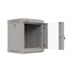 Szafa instalacyjna Rack Lanberg Wisząca 10" 6U 300x300 Drzwi przeszklone