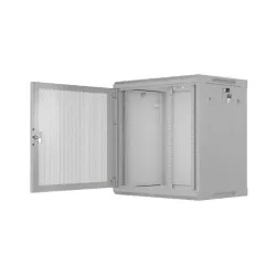 Szafa instalacyjna Rack wisząca 19" 12U 600x450 szara | PartsPC.pl
