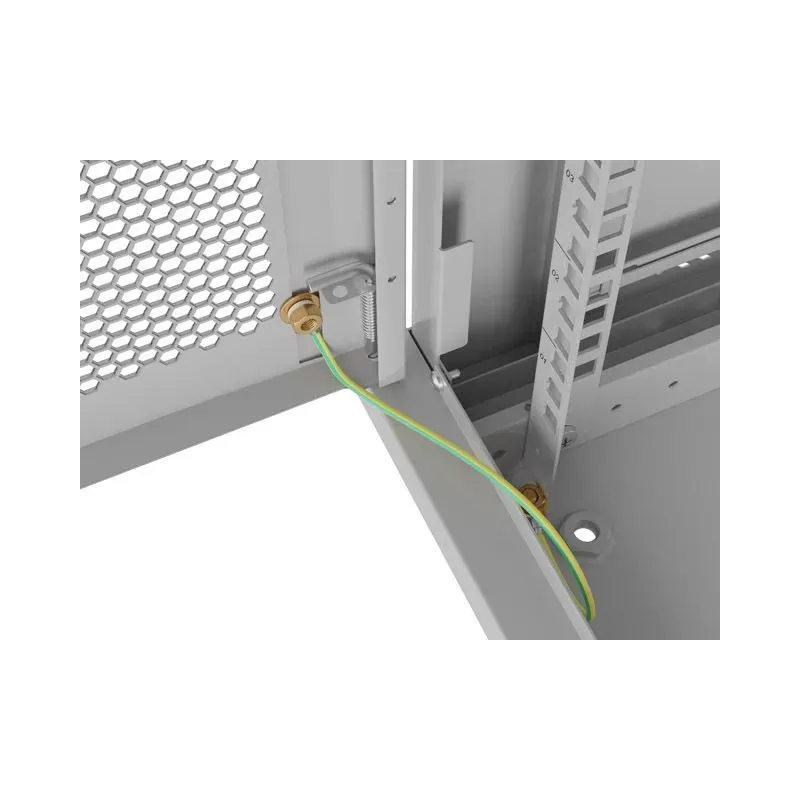 Szafa instalacyjna Rack wisząca 19" 12U 600x450 szara | PartsPC.pl