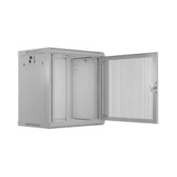 Szafa instalacyjna Rack wisząca 19" 12U 600x450 szara | PartsPC.pl