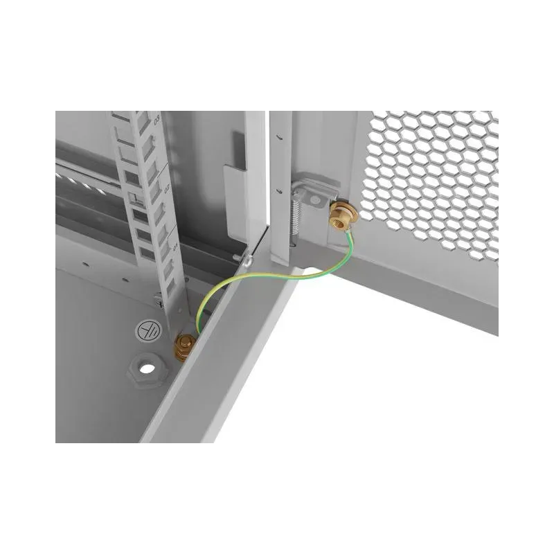 Szafa instalacyjna Rack wisząca 19" 12U 600x450 szara | PartsPC.pl