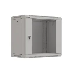 Szafa instalacyjna Rack wisząca 19" 9U 540x350 szara | PartsPC.pl
