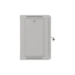 Szafa instalacyjna Rack wisząca 19" 9U 540x350 szara | PartsPC.pl