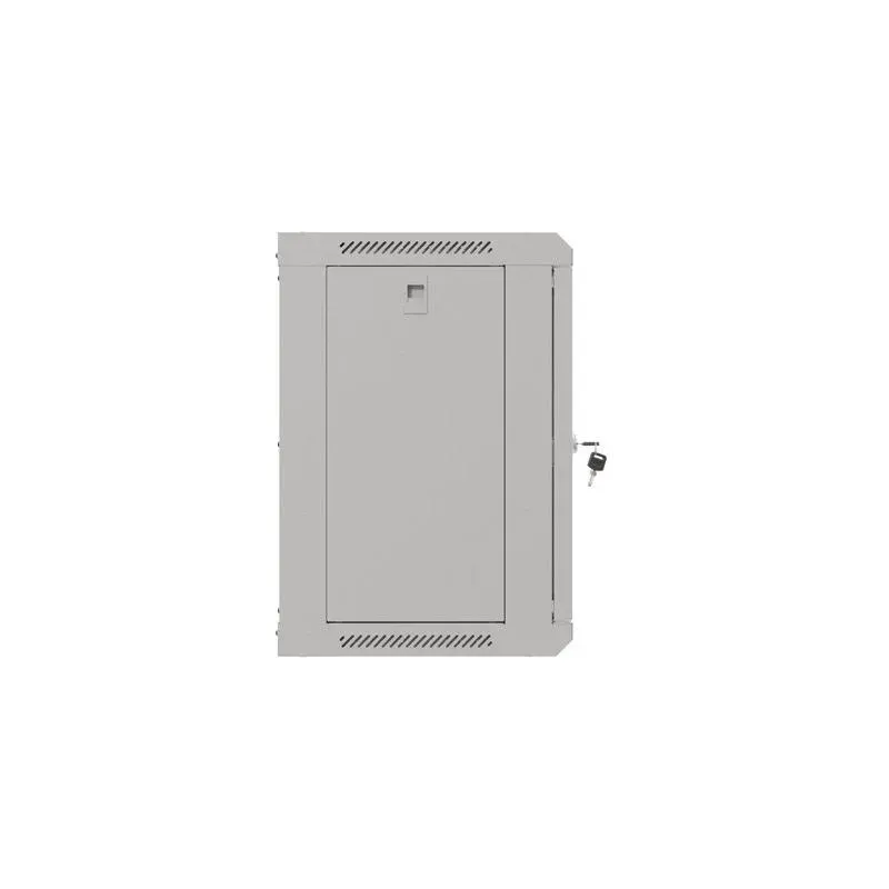 Szafa instalacyjna Rack wisząca 19" 9U 540x350 szara | PartsPC.pl