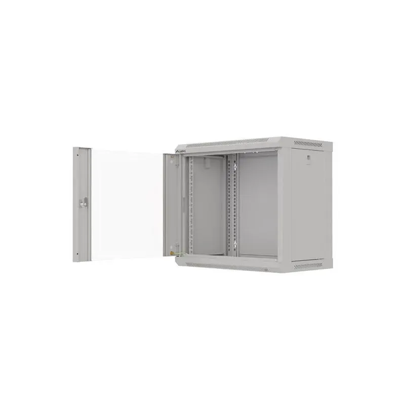 Szafa instalacyjna Rack wisząca 19" 9U 540x350 szara | PartsPC.pl