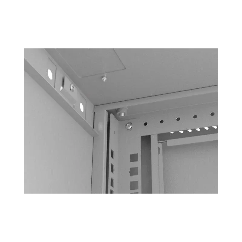 Szafa instalacyjna Rack wisząca 19" 9U 540x350 szara | PartsPC.pl