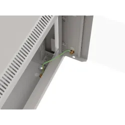 Szafa instalacyjna Rack wisząca 19" 9U 540x350 szara | PartsPC.pl