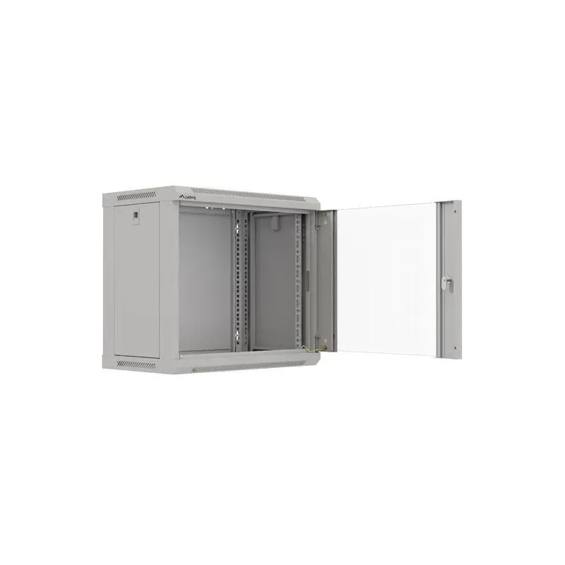 Szafa instalacyjna Rack wisząca 19" 9U 540x350 szara | PartsPC.pl