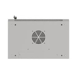 Szafa instalacyjna Rack wisząca 19" 9U 540x350 szara | PartsPC.pl