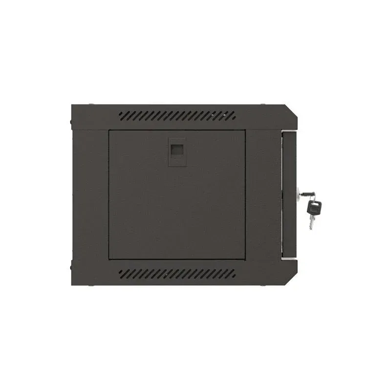 Szafa instalacyjna Rack wisząca 19" 4U 540x350 czarna | PartsPC.pl