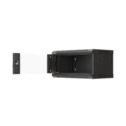 Szafa instalacyjna Rack wisząca 19" 4U 540x350 czarna | PartsPC.pl