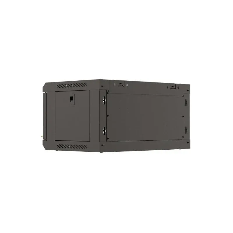 Szafa instalacyjna Rack wisząca 19" 4U 540x350 czarna | PartsPC.pl