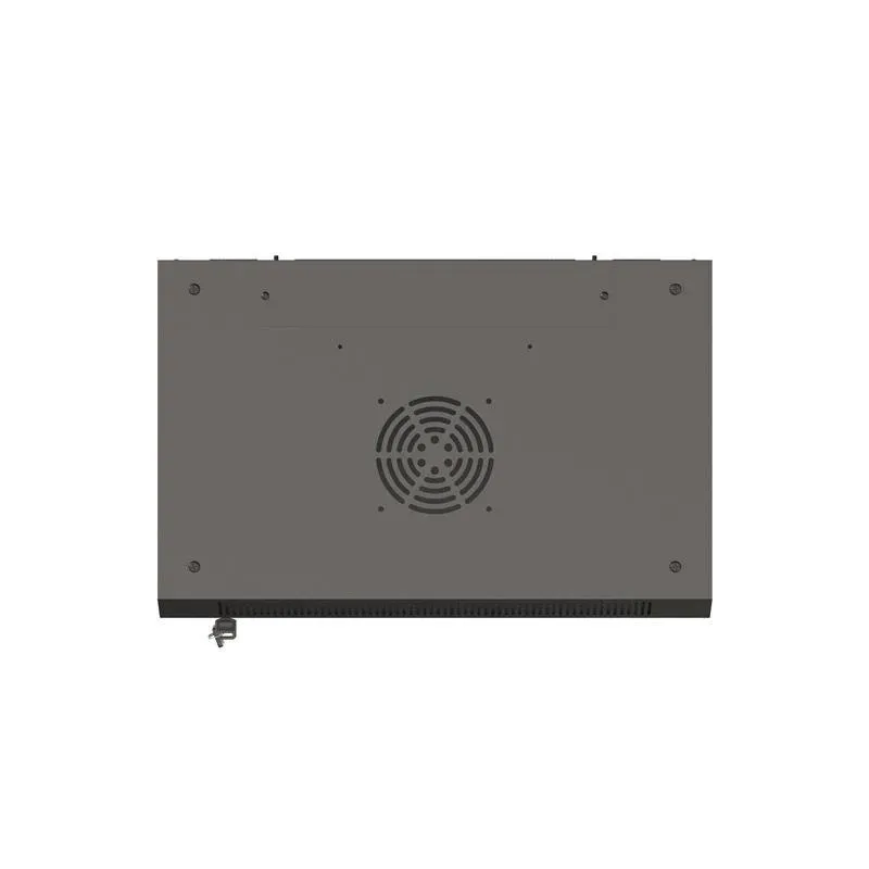 Szafa instalacyjna Rack wisząca 19" 4U 540x350 czarna | PartsPC.pl