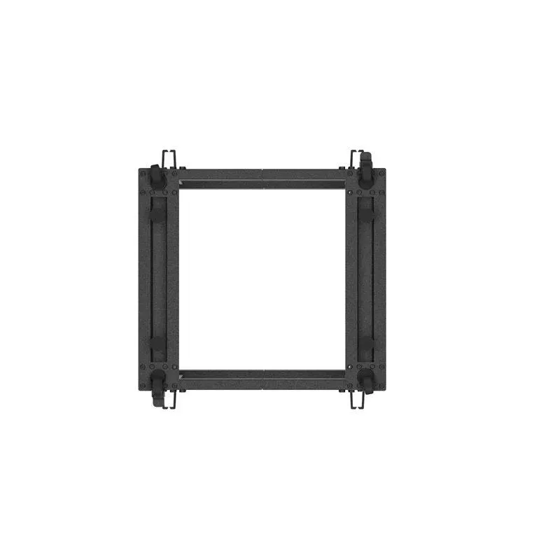 Stojak open rack Lanberg 19" 12U 600x600-1100 regulowany | PartsPC.pl