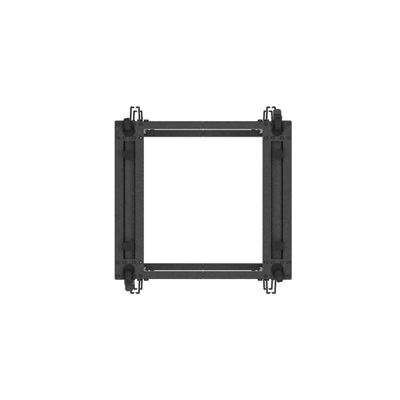 Stojak open rack Lanberg 19" 15U 600x600-1100 regulowany | PartsPC.pl