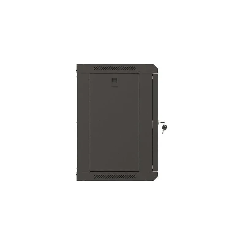 Szafa instalacyjna Rack wisząca 19" 9U 540x350 czarna | PartsPC.pl