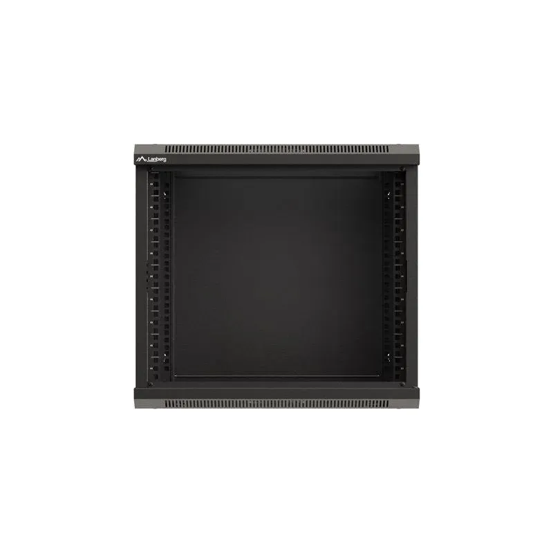 Szafa instalacyjna Rack wisząca 19" 9U 540x350 czarna | PartsPC.pl