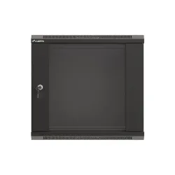 Szafa instalacyjna Rack wisząca 19" 9U 540x350 czarna | PartsPC.pl
