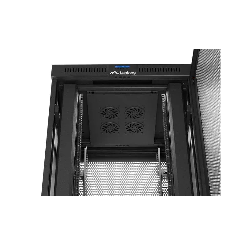 Szafa instalacyjna Rack Lanberg stojąca 19" 47U 800x800 | PartsPC.pl