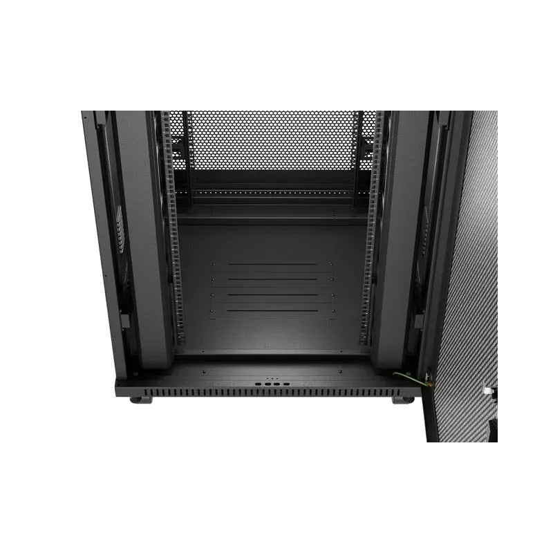 Szafa instalacyjna Rack Lanberg stojąca 19" 47U 800x800 | PartsPC.pl