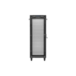 Szafa instalacyjna Rack Lanberg stojąca 19" 32U 600x800 czarna drzwi