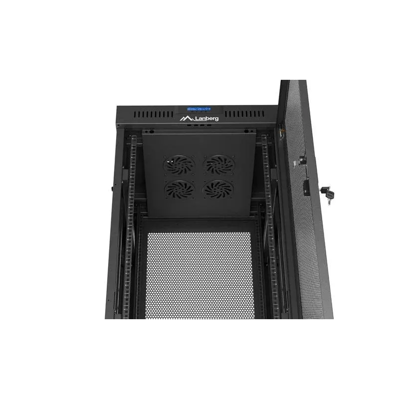 Szafa instalacyjna Rack Lanberg stojąca 19" 32U 600x600 | PartsPC.pl