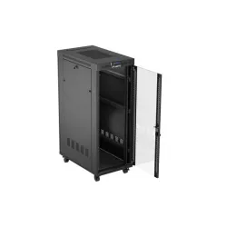 Szafa instalacyjna Rack Lanberg stojąca 19" 32U 600x1000 | PartsPC.pl