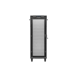 Szafa instalacyjna Rack Lanberg 19" 32U 600x1000 czarna | PartsPC.pl